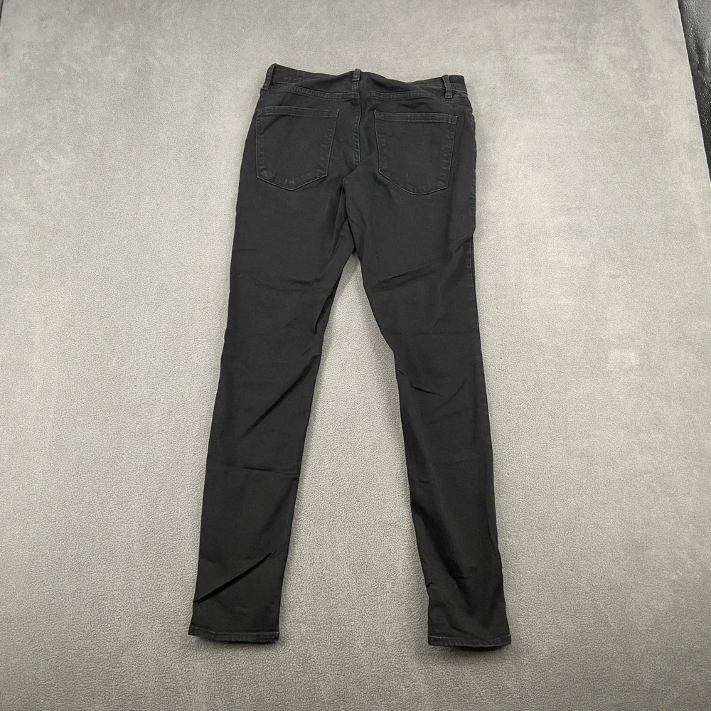 ana A New Approach Black Mid-Rise Jeggings Skinny Pants Womens Size 2‎